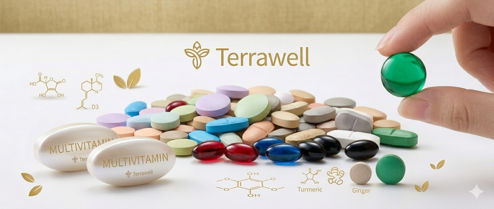 Tablet Supplement Manufacturer 2 片剂展示